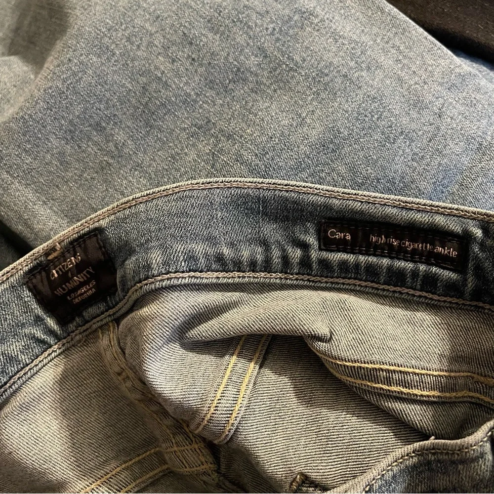 Citizens of Humanity Cara high rise cigarette ankle jeans